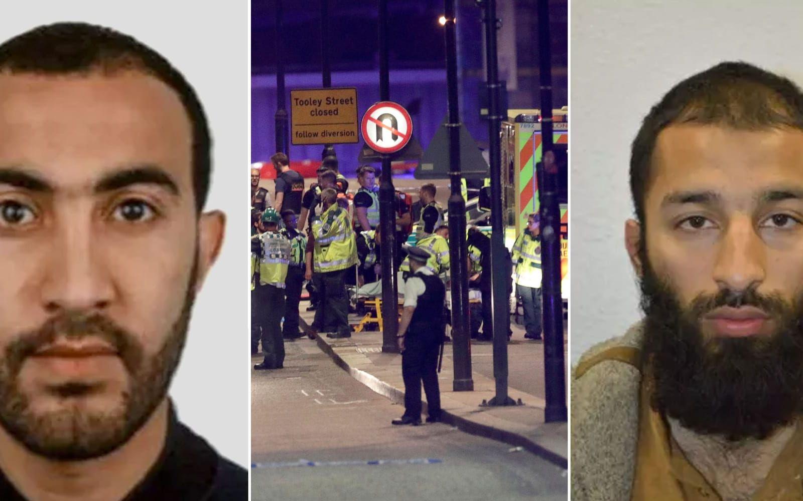 Två av de män som sköts av polisen i London är nu namngivna. Bild: Metropolice och TT