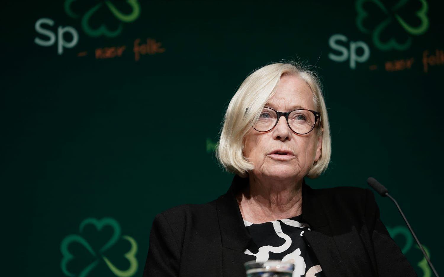 Senterpartiets gruppledare Marit Arnstad. Arkivbild.