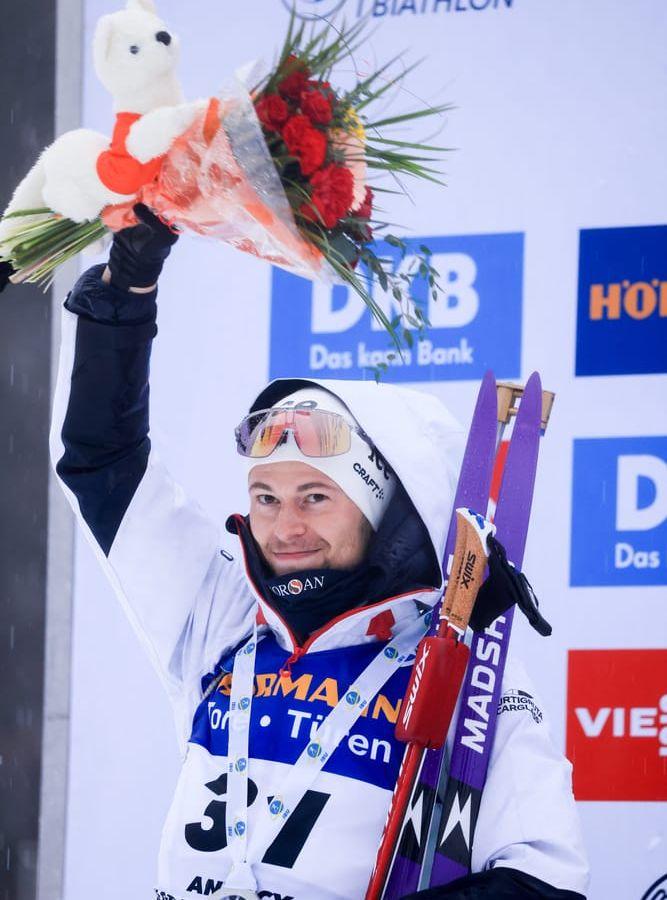 Sturla Holm Lägreid vann tävlingen. 