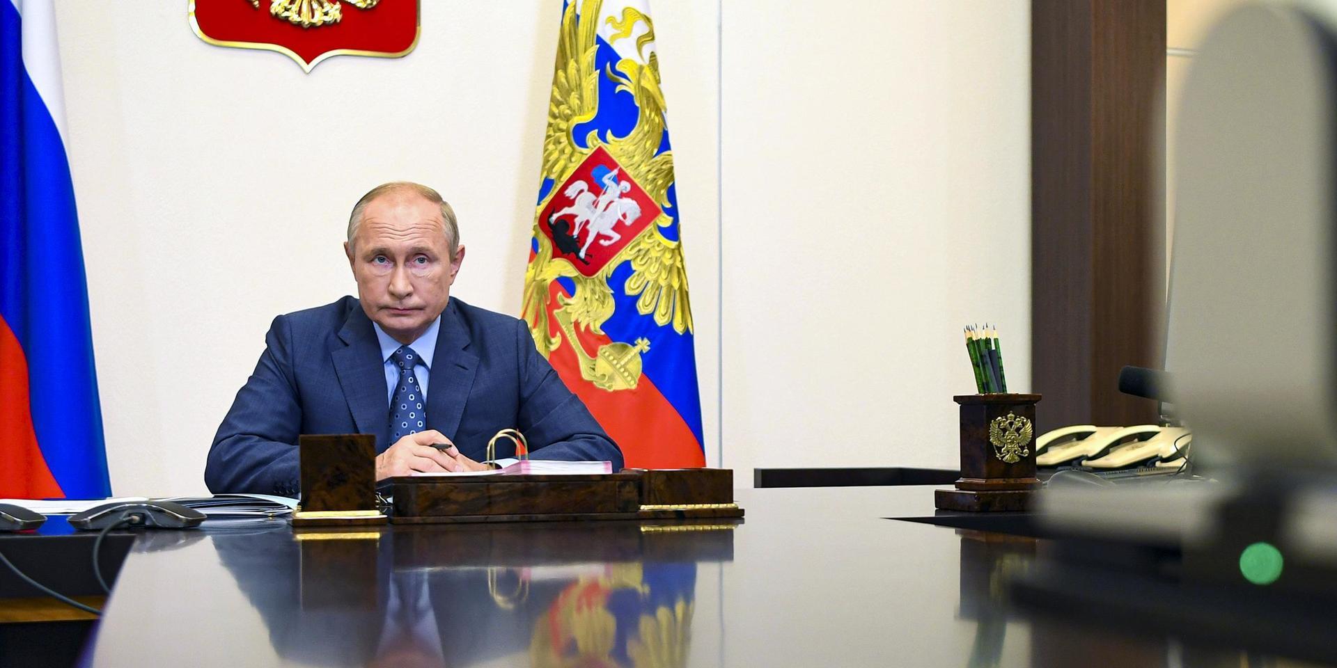 Rysslands president Vladimir Putin har legat lågt med att kommentera det amerikanska valet.