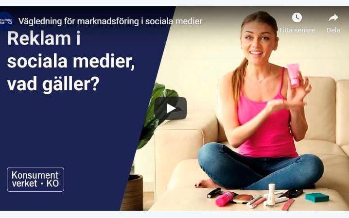 Reklam i sociala medier måste annonsmärkas, enligt marknadsföringslagen. Arkivbild.