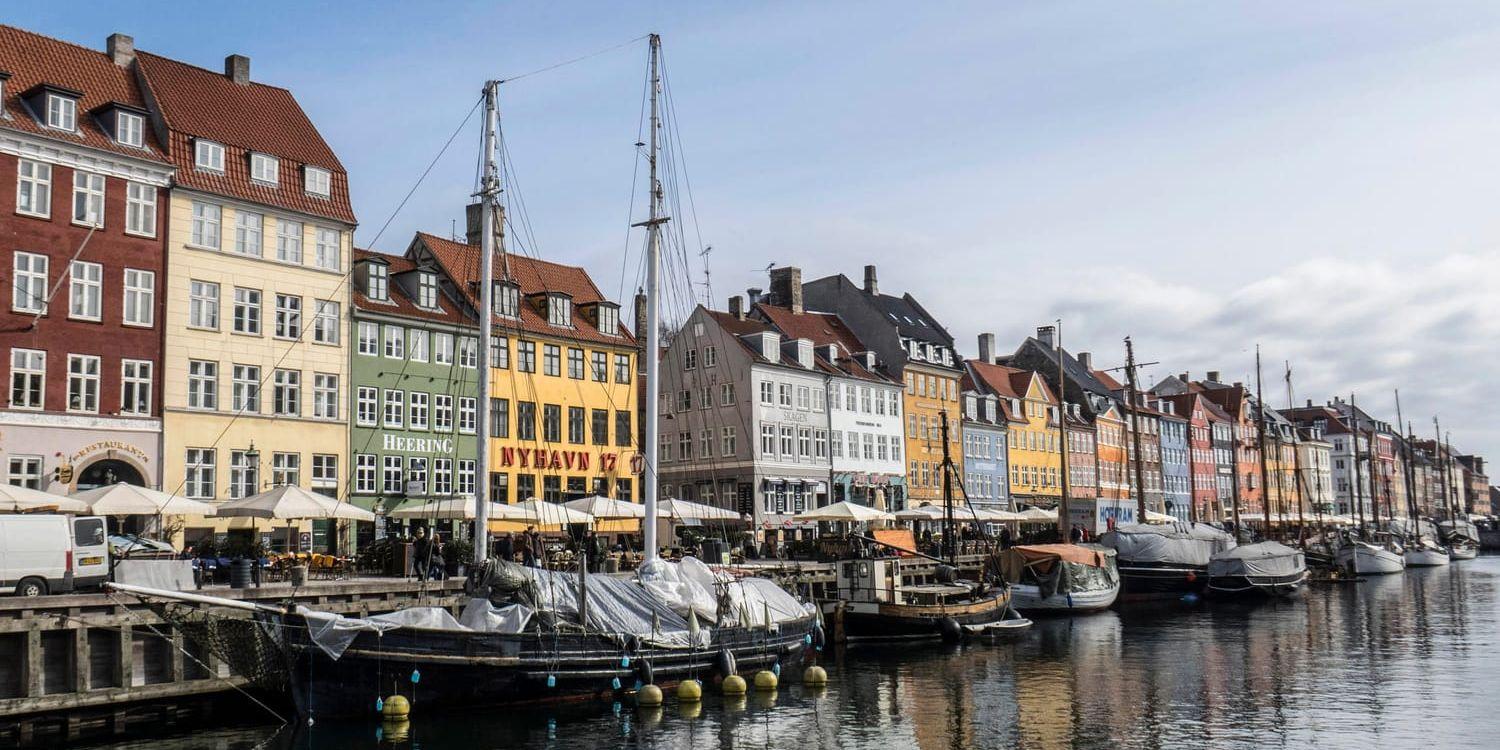 Köpenhamn ska få en ny ö. På bilden syns stadsdelen Nyhavn. Arkivbild.