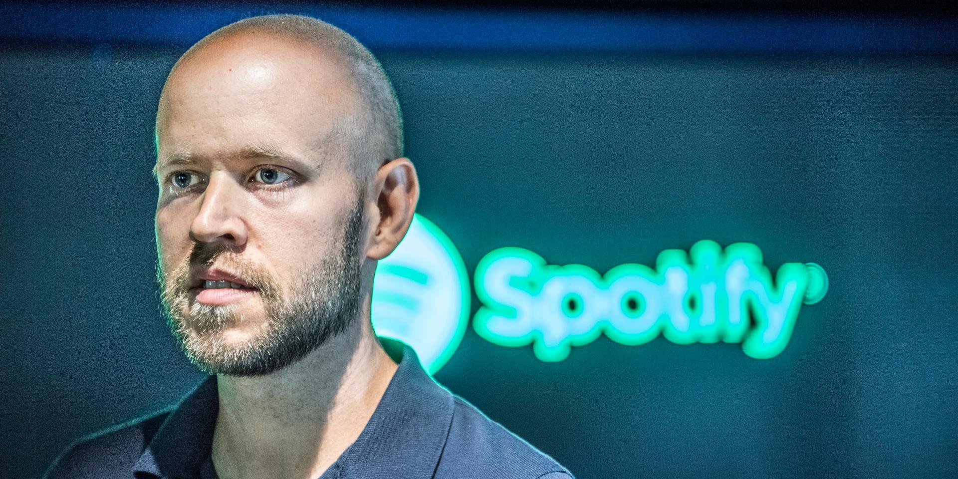 Daniel Ek är grundare till musiktjänsten Spotify.
