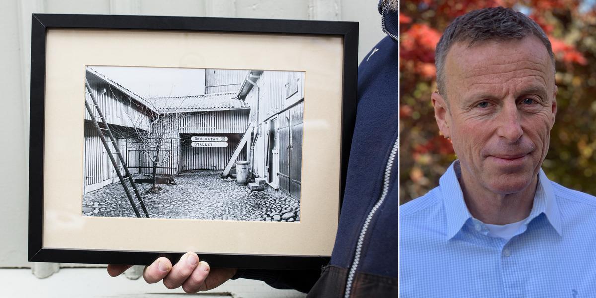 Stallet i Haga byggs upp igen på klassiskt vis efter branden ...